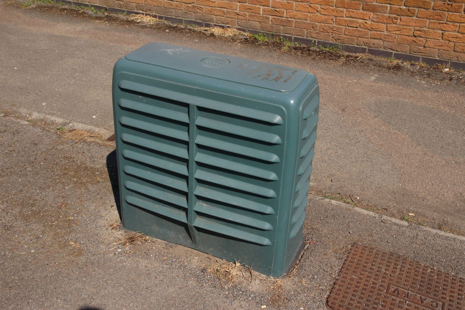 Repaired Virgin Media cabinet