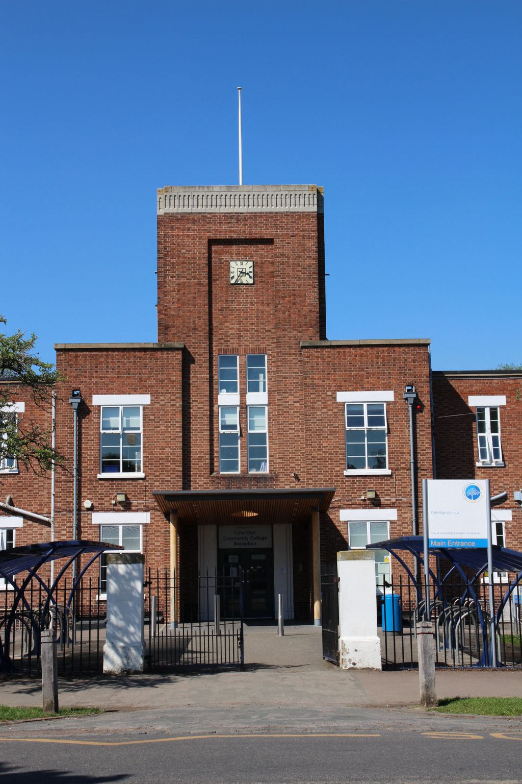 Coleridge Community College main entrance