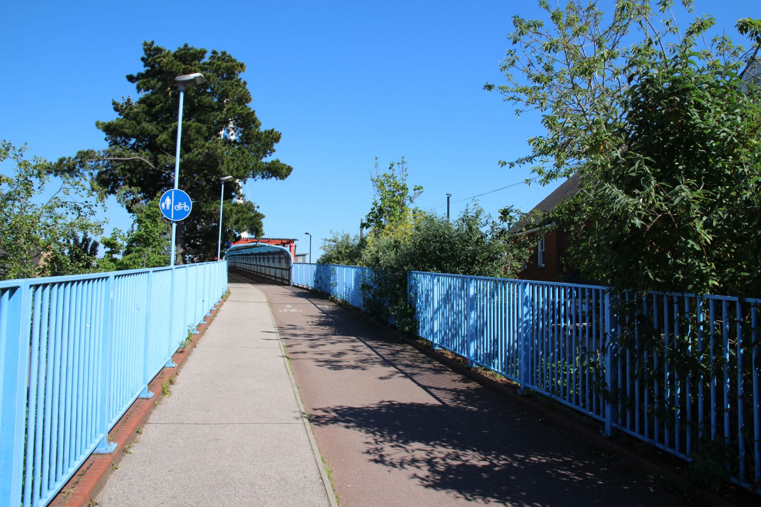 Carter Bridge approach from Devonshire Road
