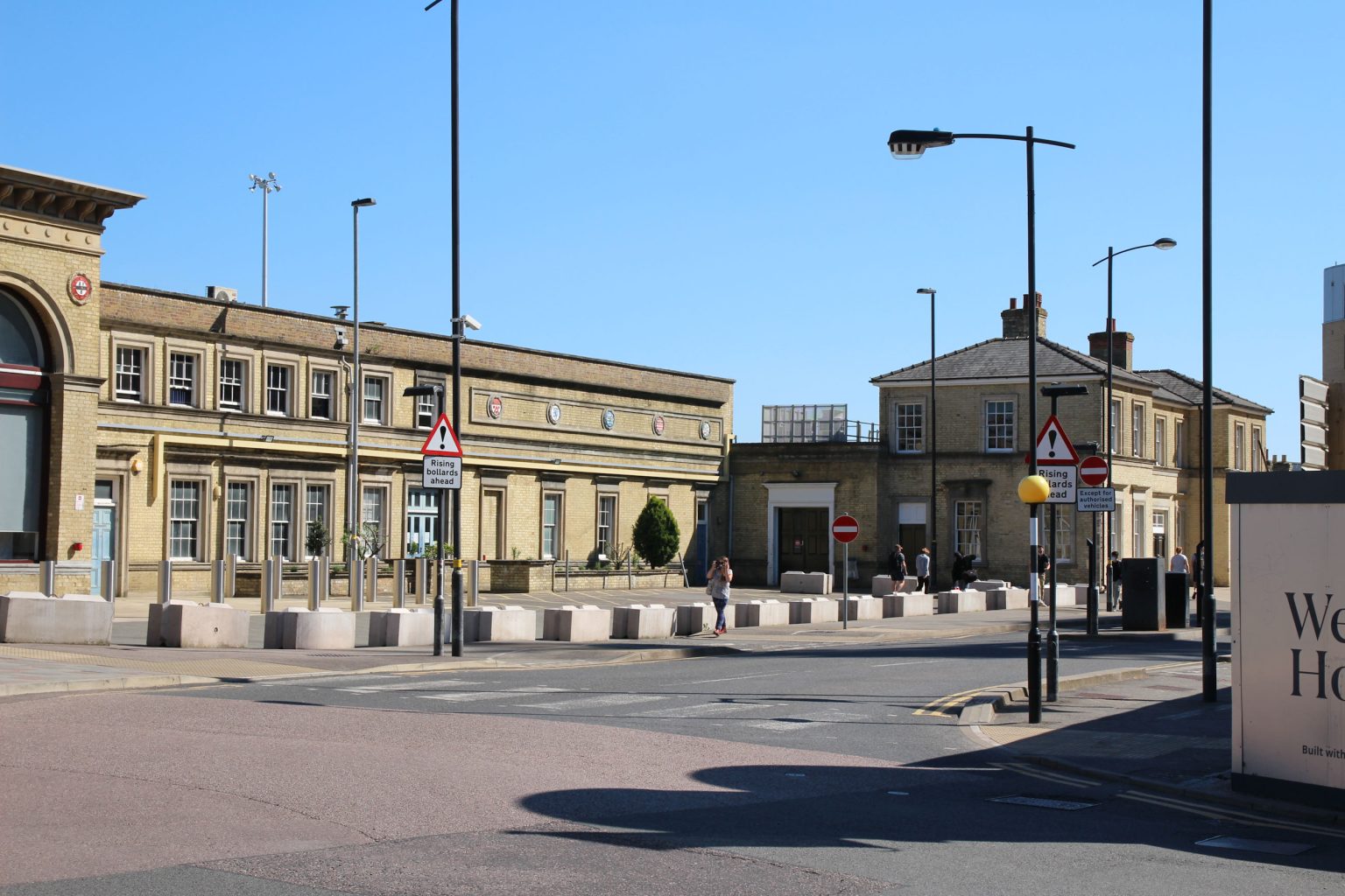 Cambridge Station frontage (right)
