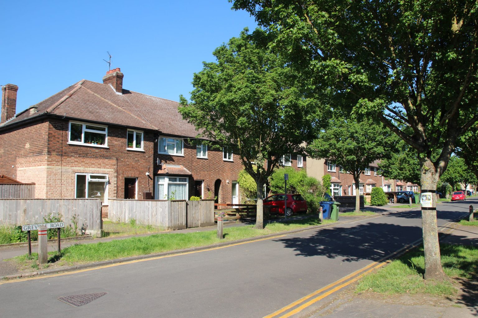 North side of Greville Road