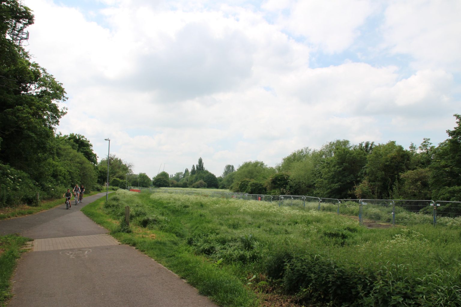 Coldham's Common from Newmarket Road
