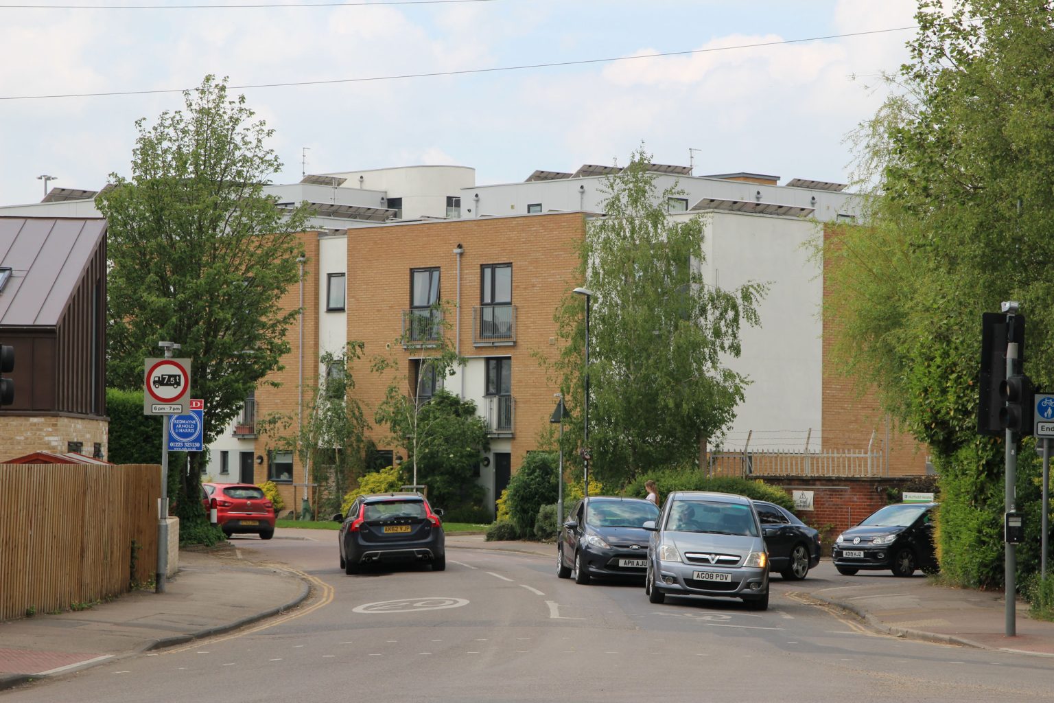 Cromwell Road looking south from Coldham's Lane