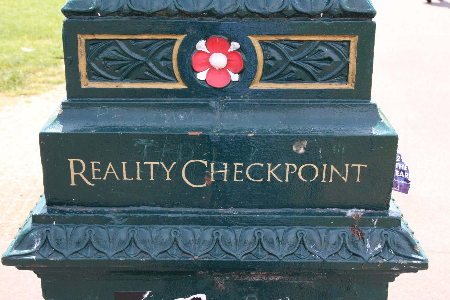 Reality Checkpoint label