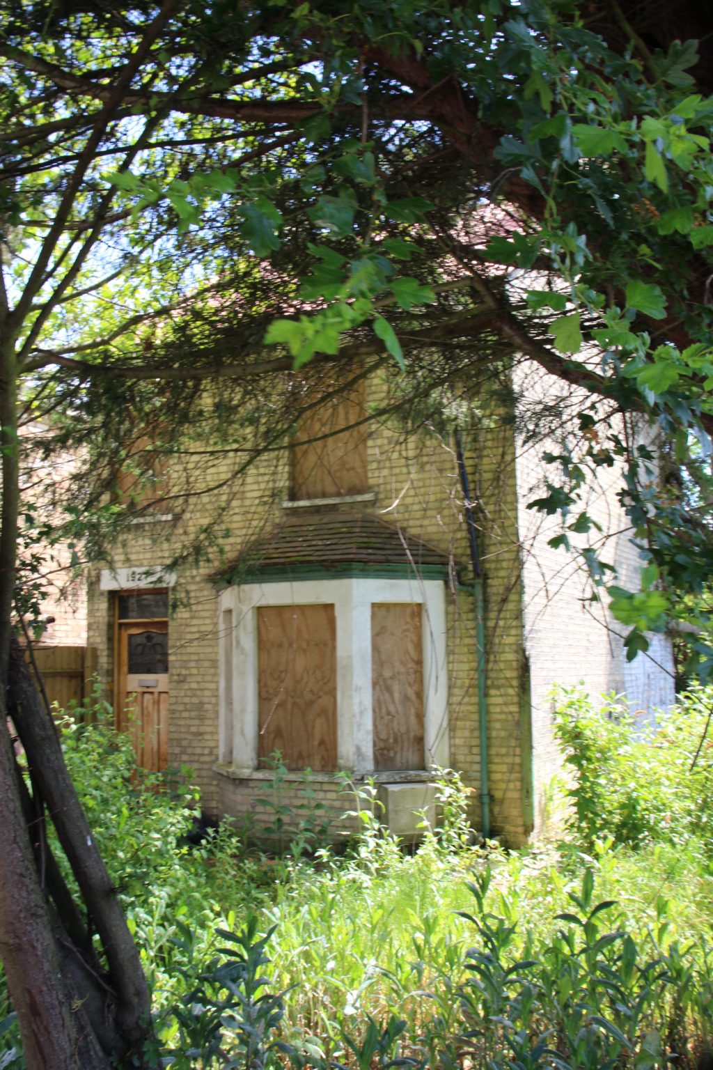 Derelict Brookfields house