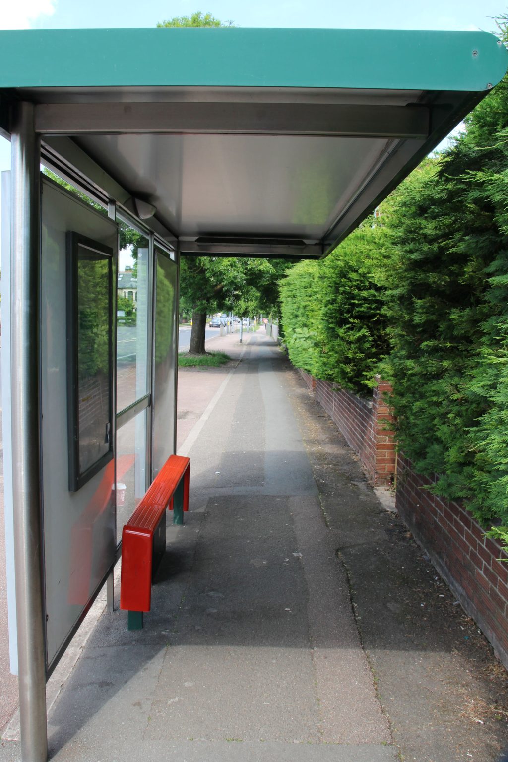Bus shelter, Perne Road