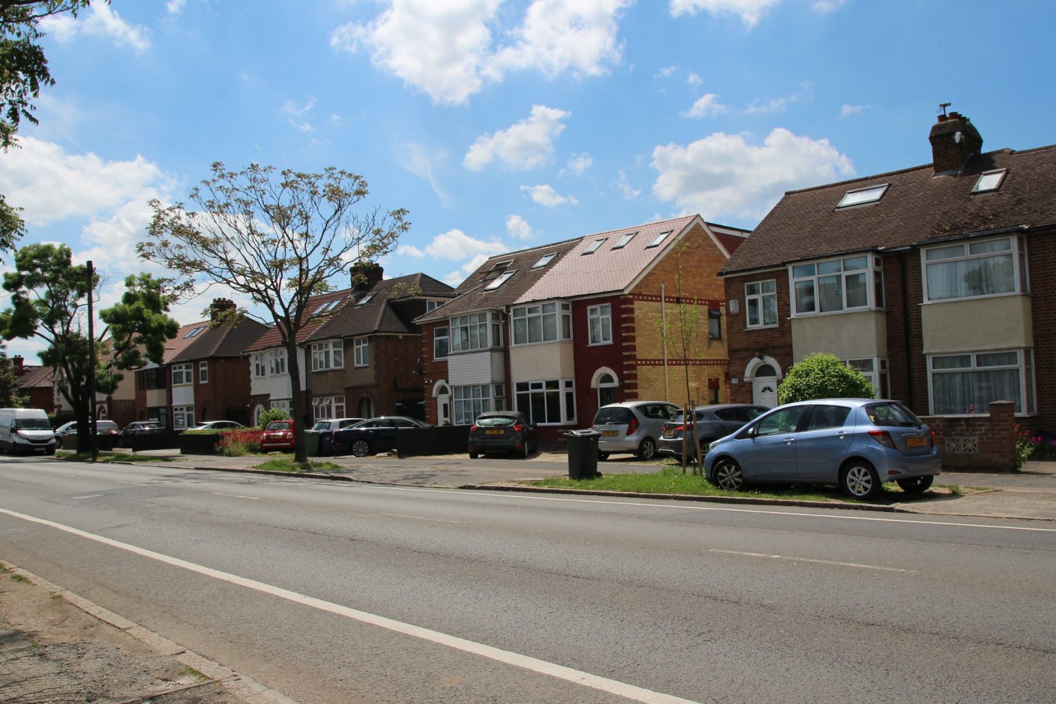 West side of Perne Road