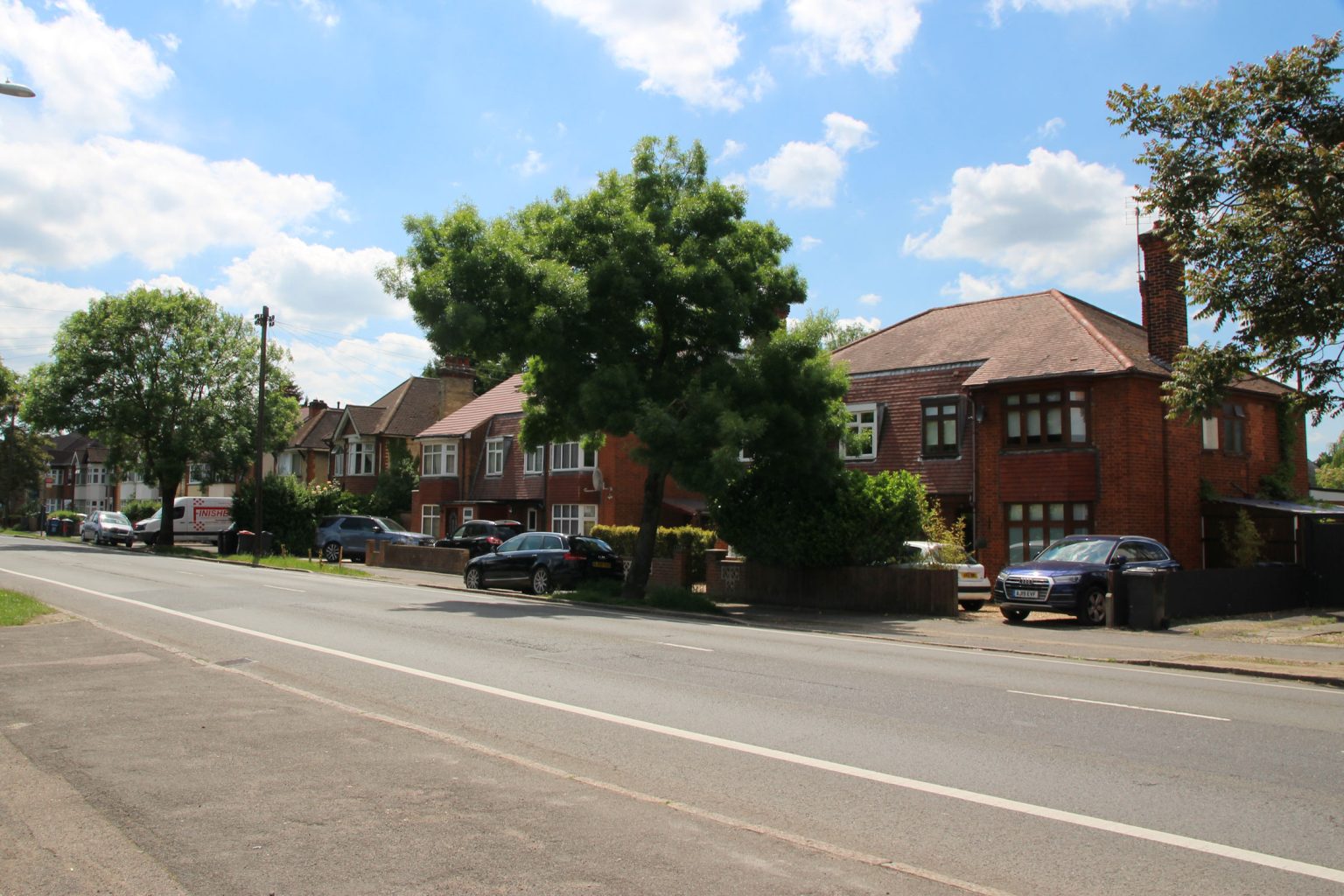 West side of Perne Road 