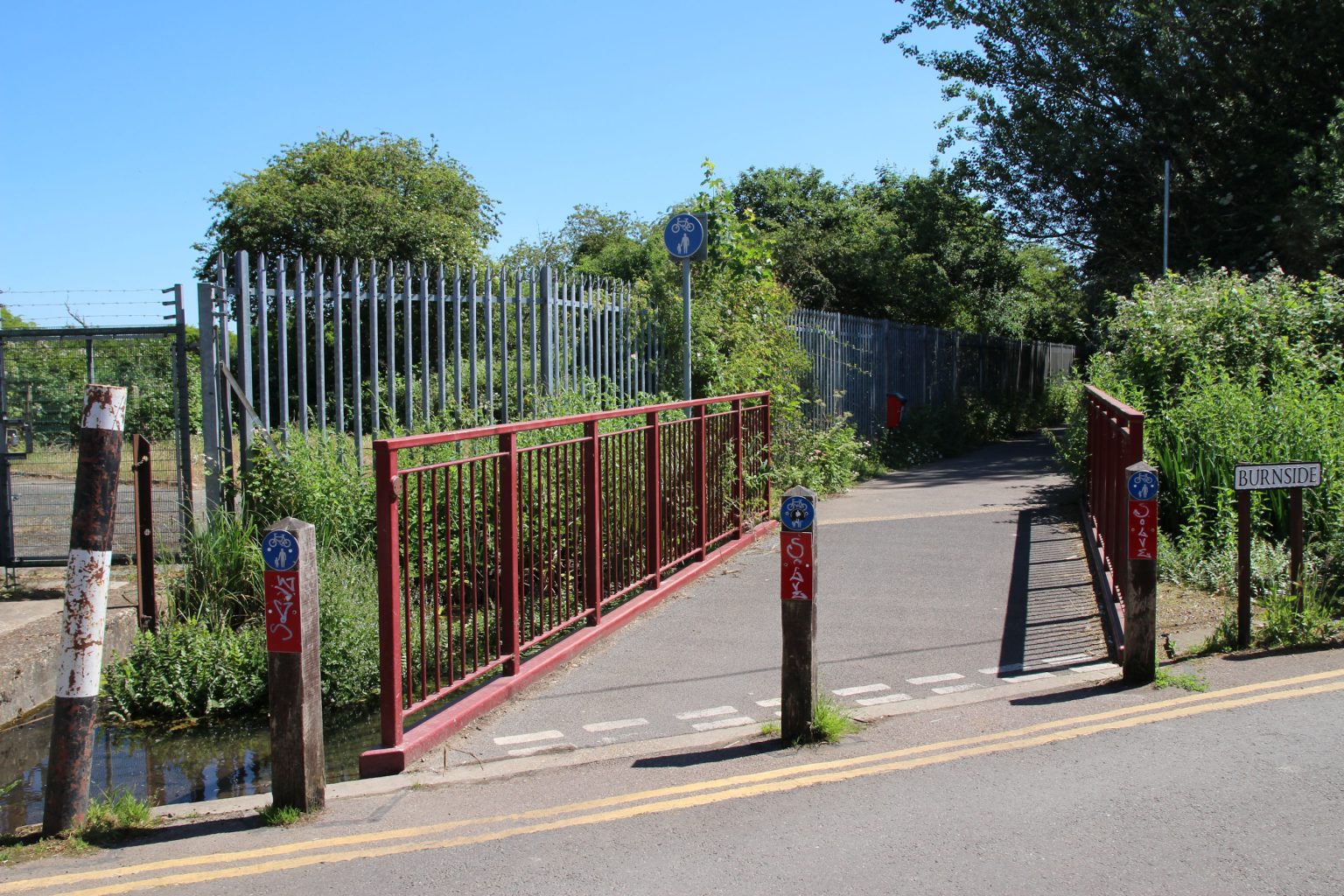 Tins Path entrance
