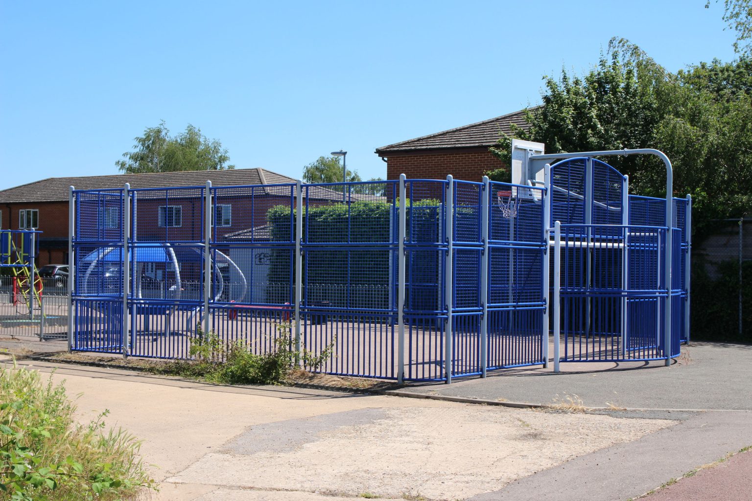 Prizon Park from footpath side