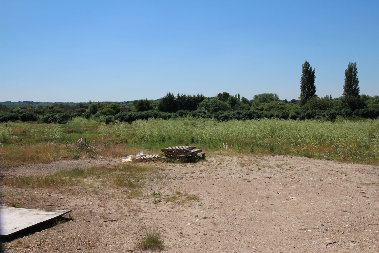 Parcel A South viewed from entrance