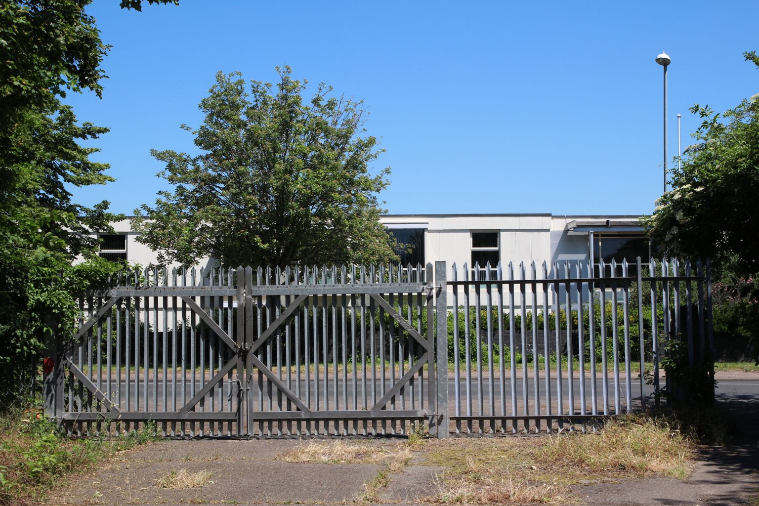 Coldham's Lane end of driveway beside Parcel A North