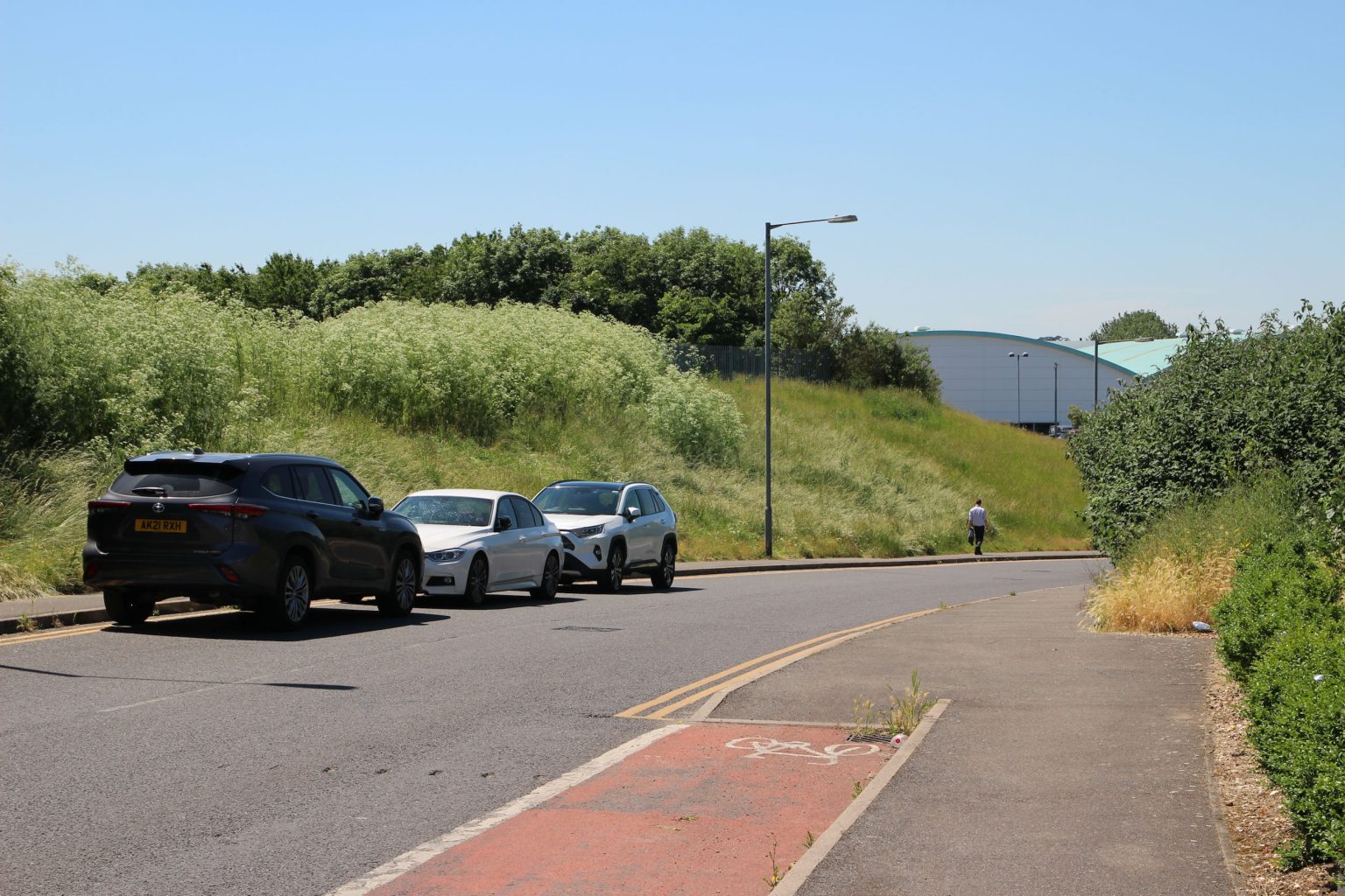 Norman Way looking southwest