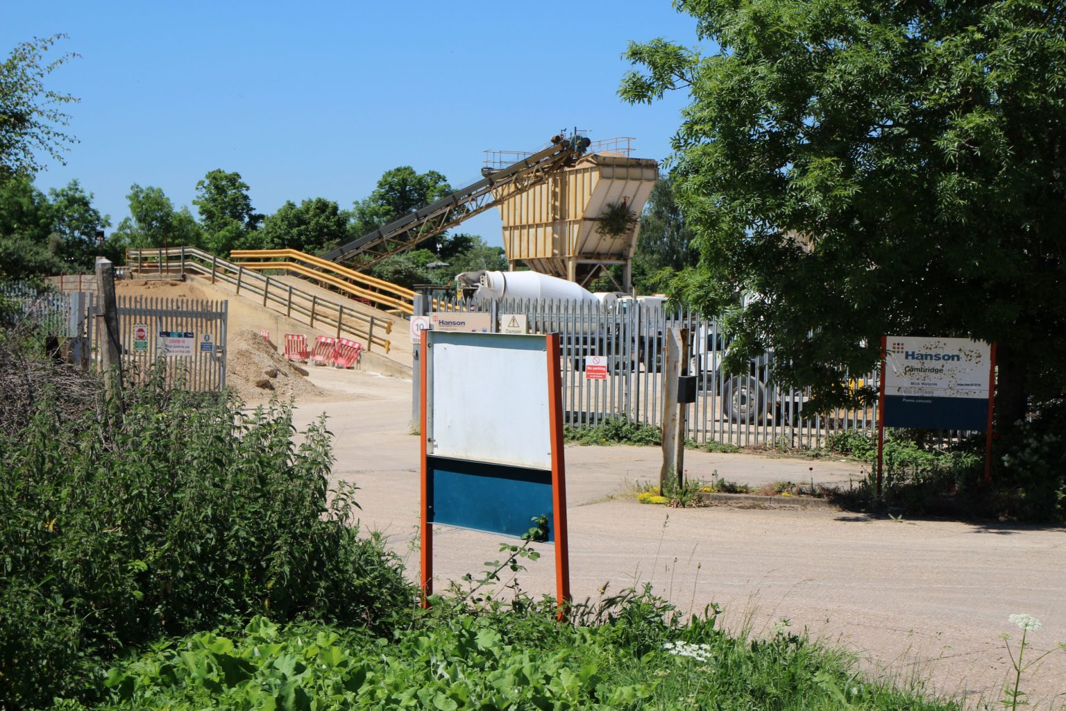 Hanson Readymix Concrete Works, Coldham's Lane