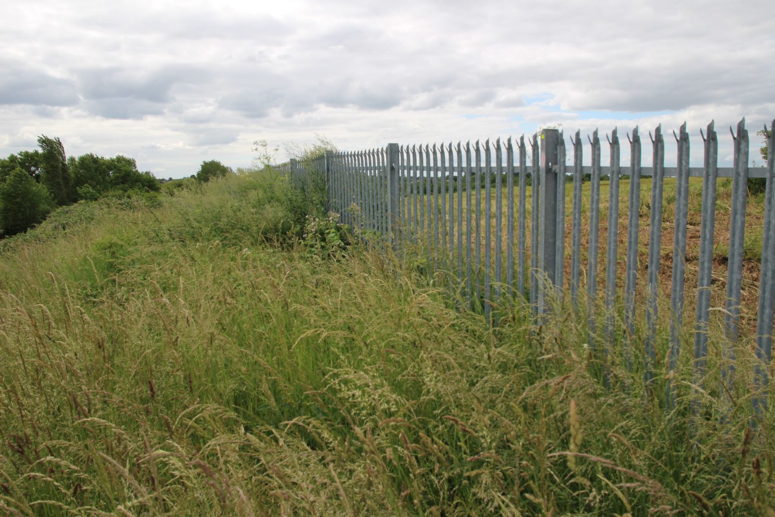 Parcel B along south side
