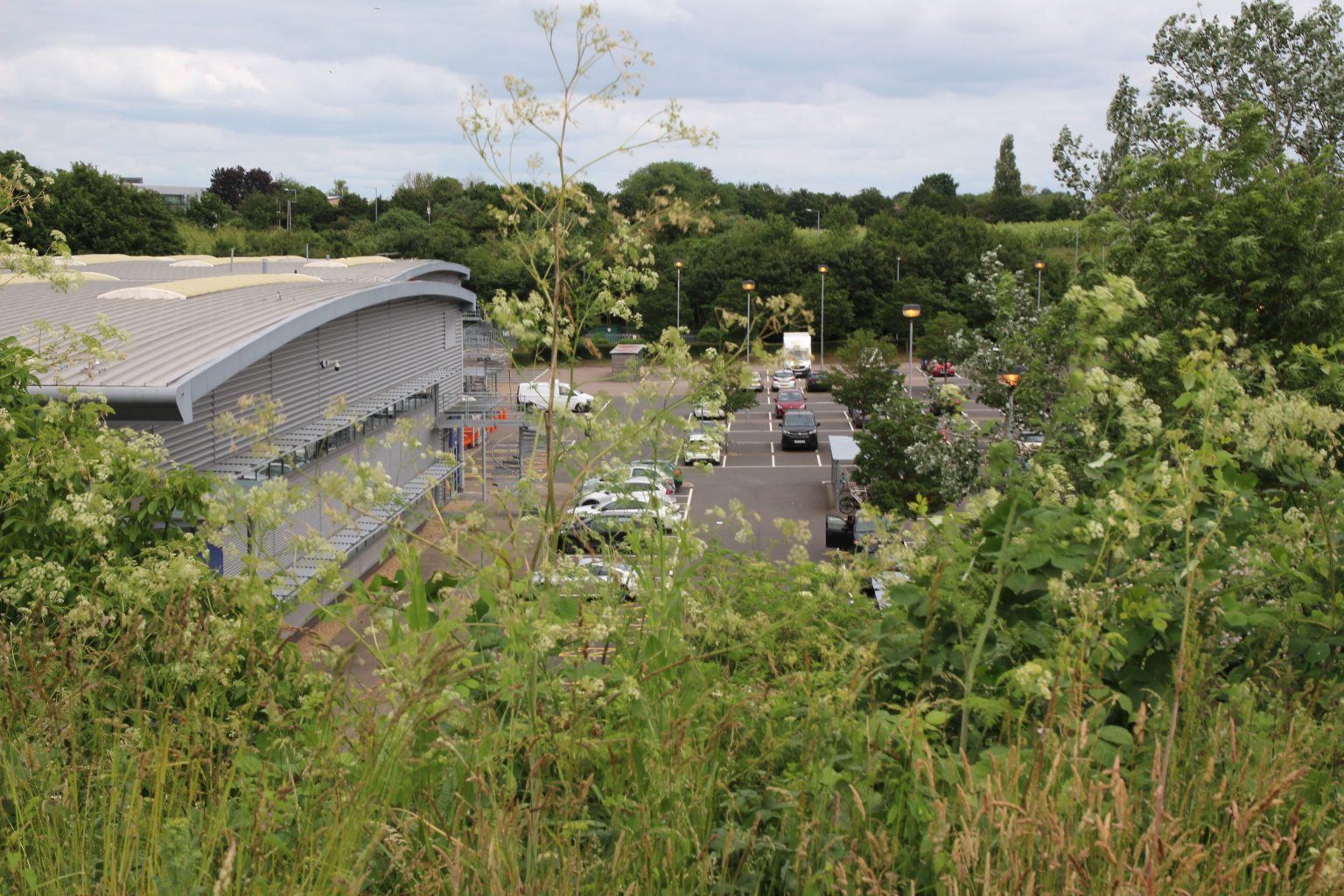 Norman Way from the southwest end