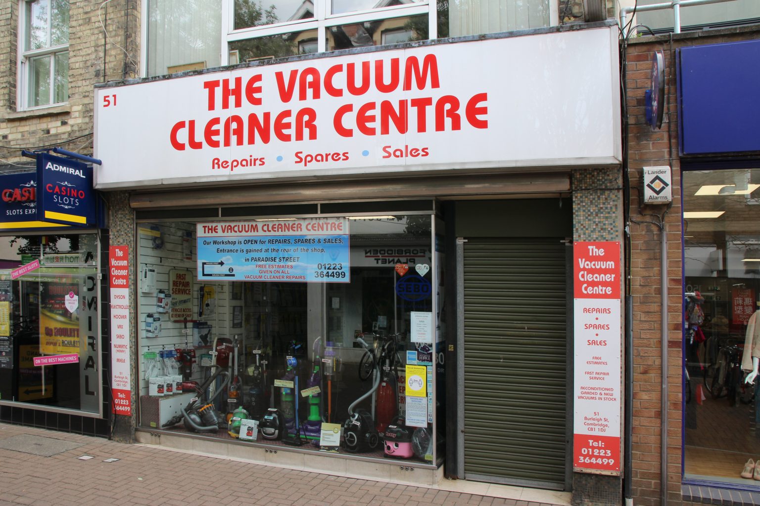The Vacuum Cleaner Centre, Burleigh Street