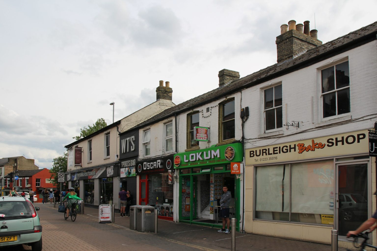 Victorian shops, Burleigh Street