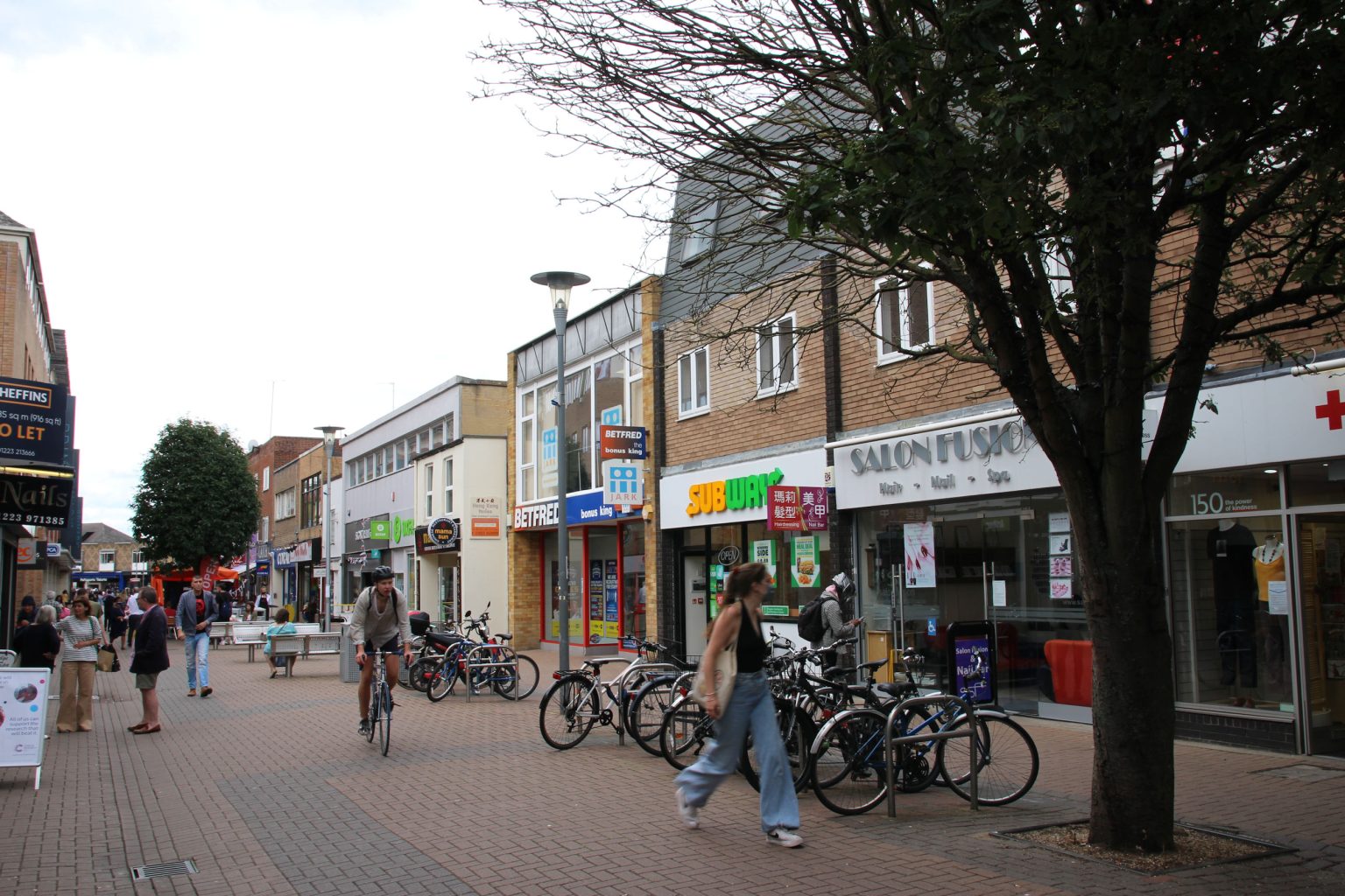 Mixed shops, Burleigh Street
