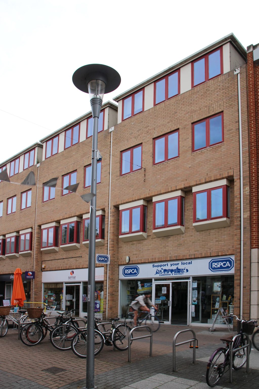 Modern shops, Burleigh Street