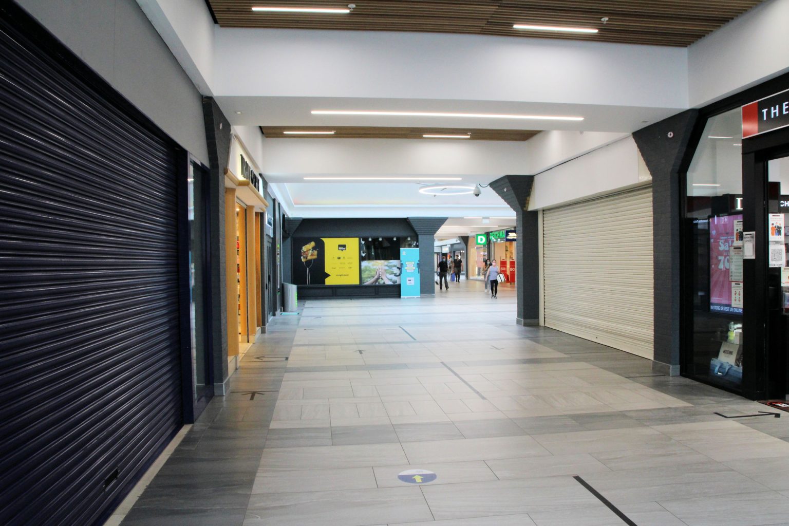 Grafton Centre shuttered units