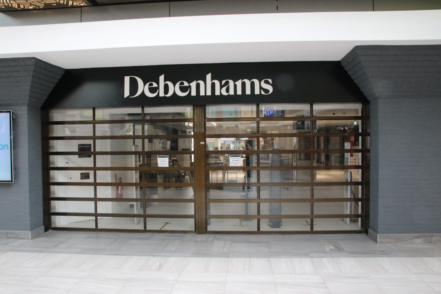 Grafton Centre former Debenhams