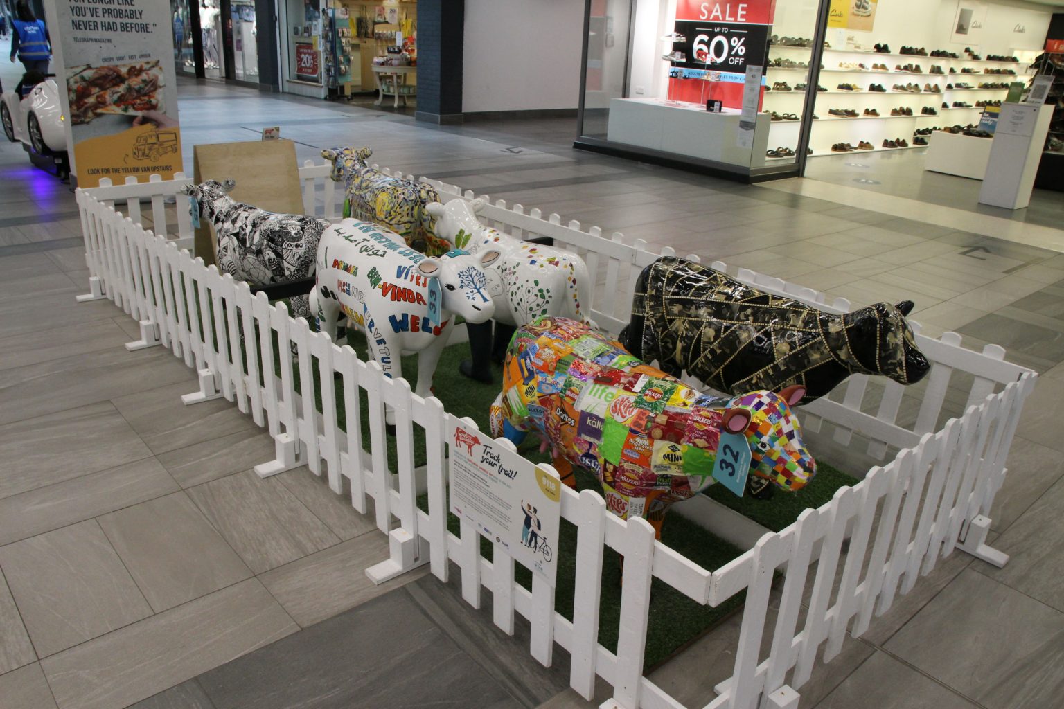 Grafton Centre Mini-Moo sculptures