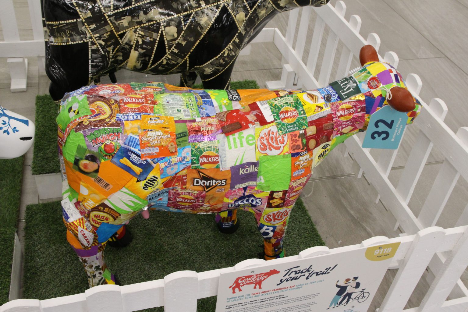 Grafton Centre crisp bag cow