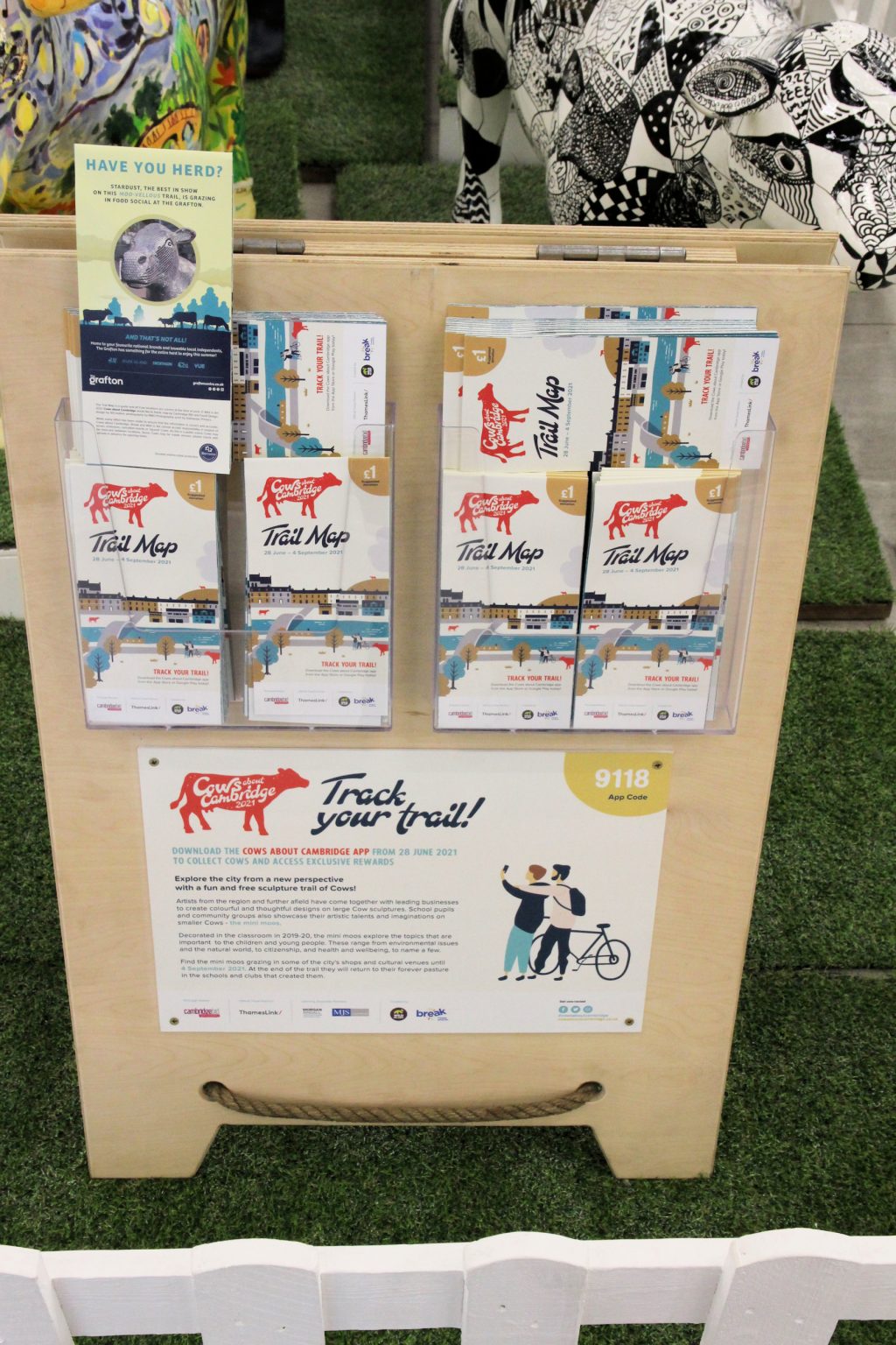 Grafton Centre Cows About Cambridge leaflets