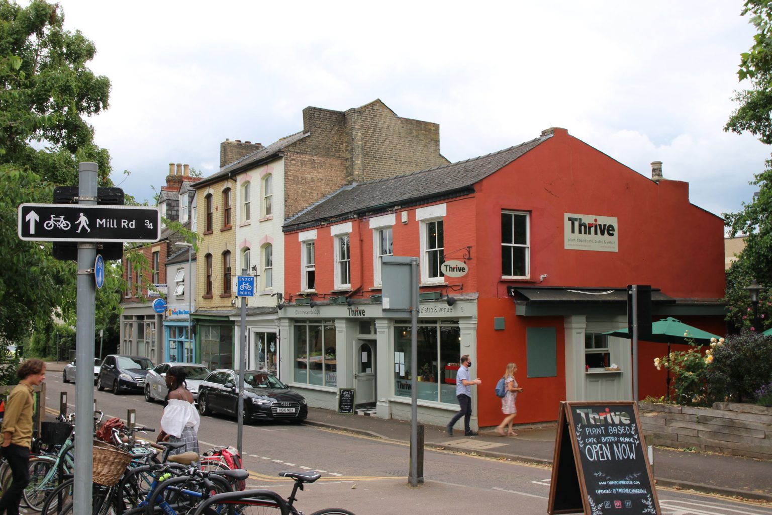 Norfolk Street viewed from East Road