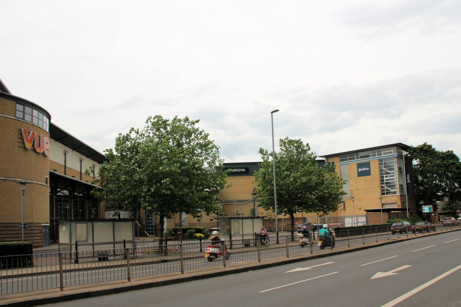 Grafton Centre viewed from East Road