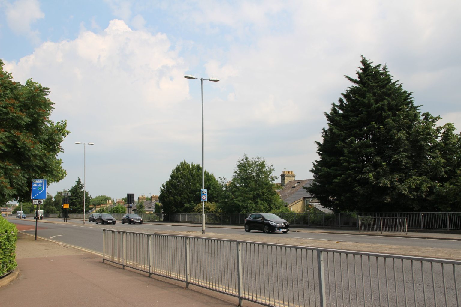 East side of Elizabeth Way