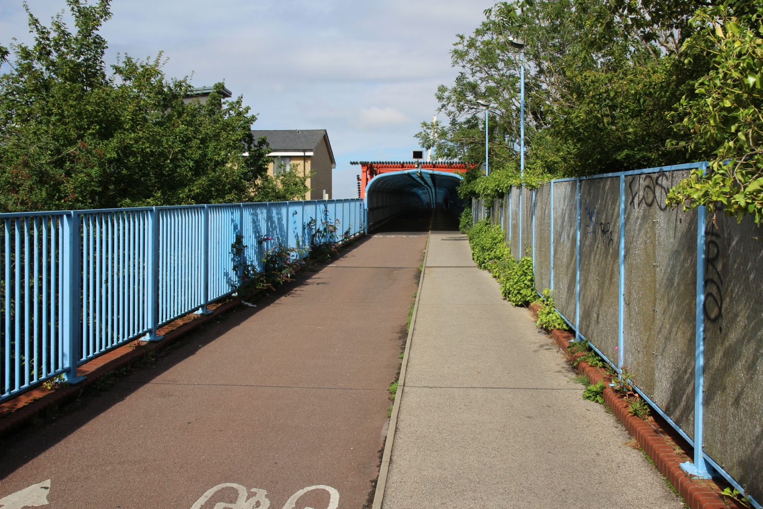 Carter Bridge approach from Rustat Road