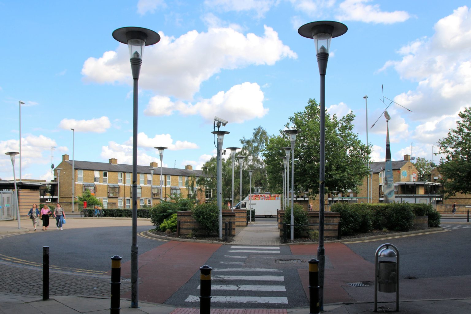 View from Grafton Centre towards East Road