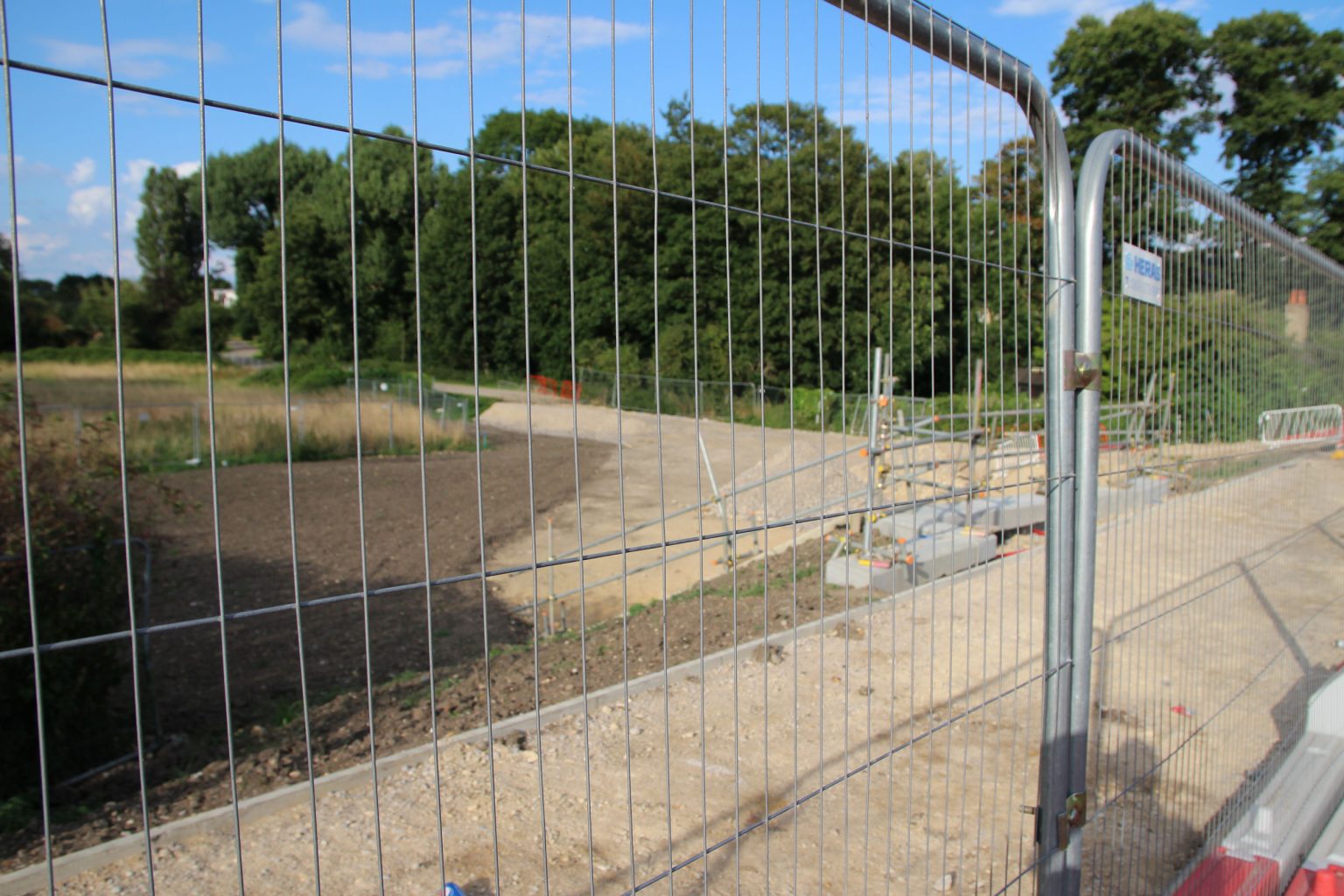 Construction of the Chisholm Trail continues