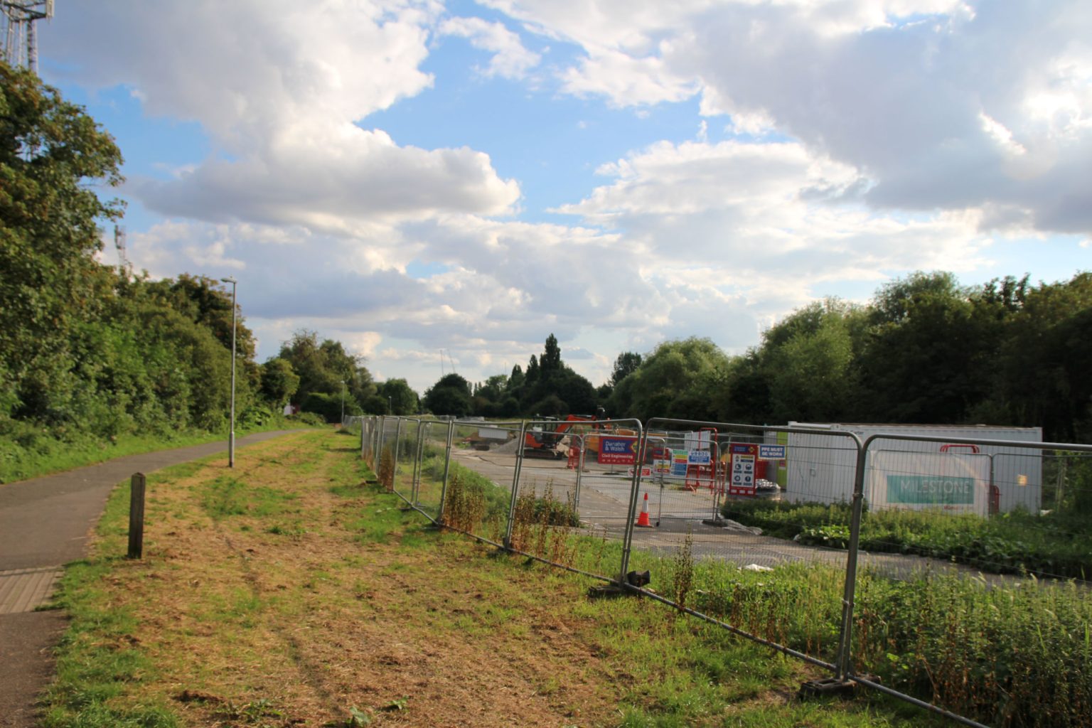 Coldham's Common beside the Abbey Stadium