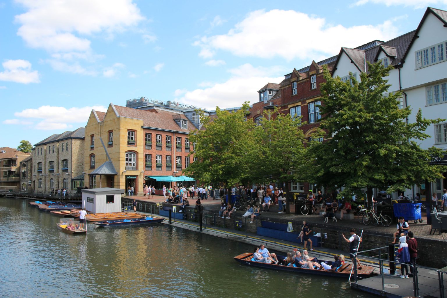 Punting by Quayside