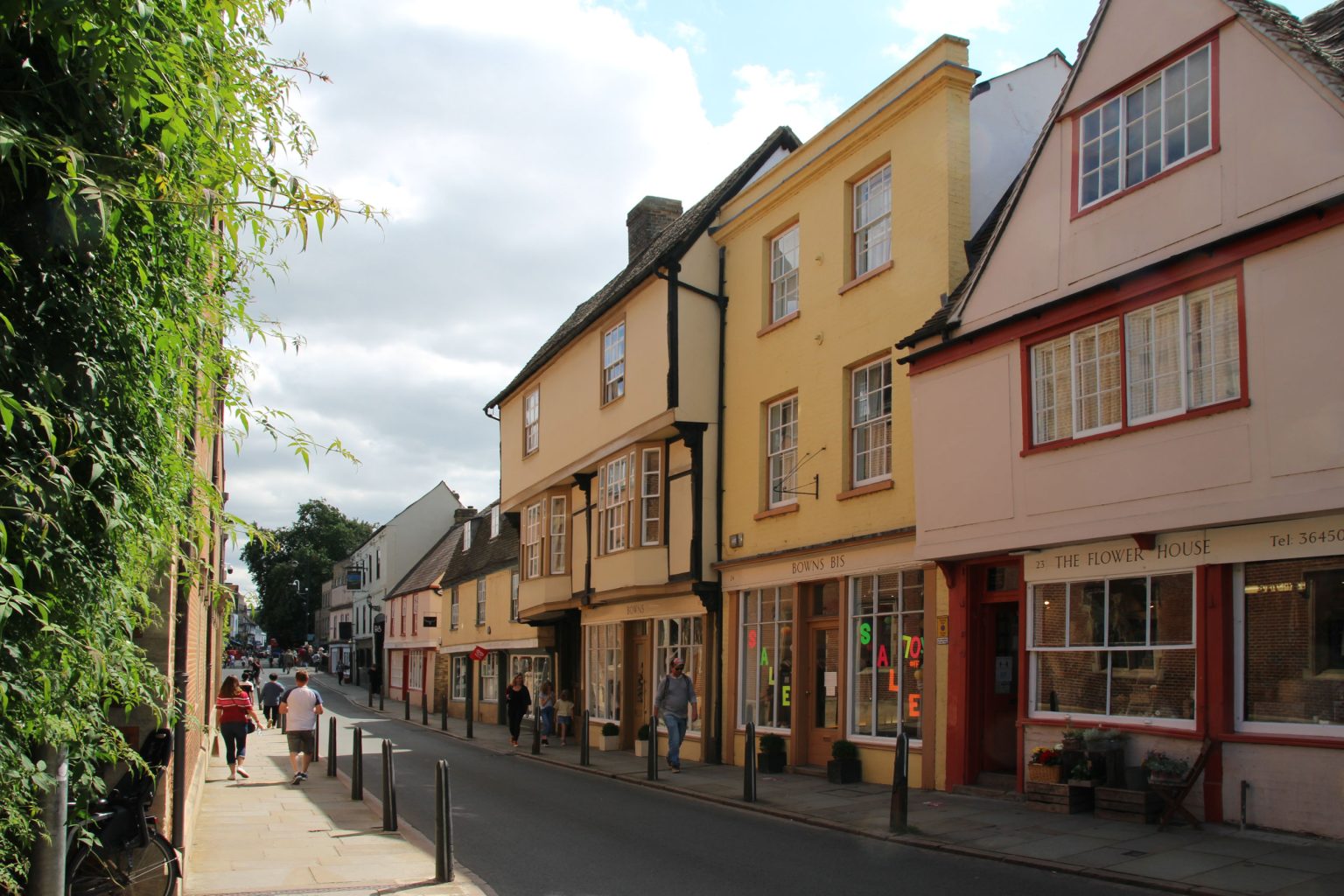 Bridge Street looking south towards Magdalene Bridge