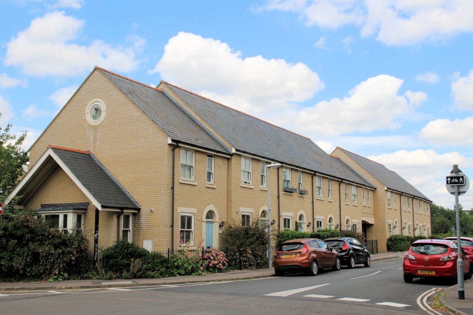 New-build Victorian-style terrace