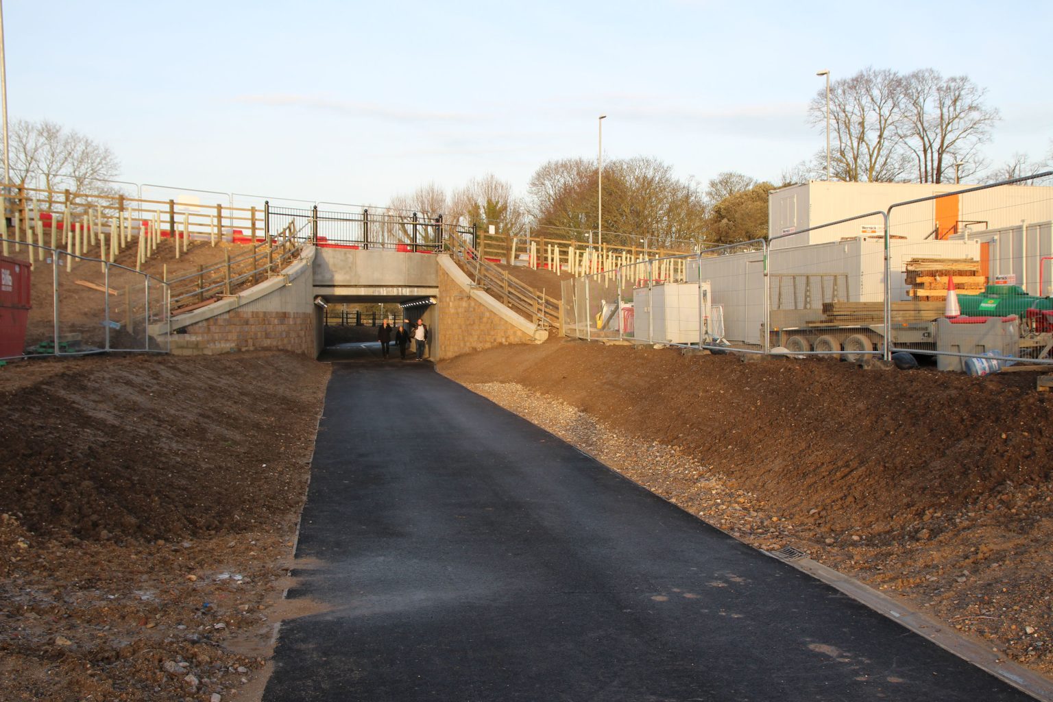 Newmarket Road underpass entrance