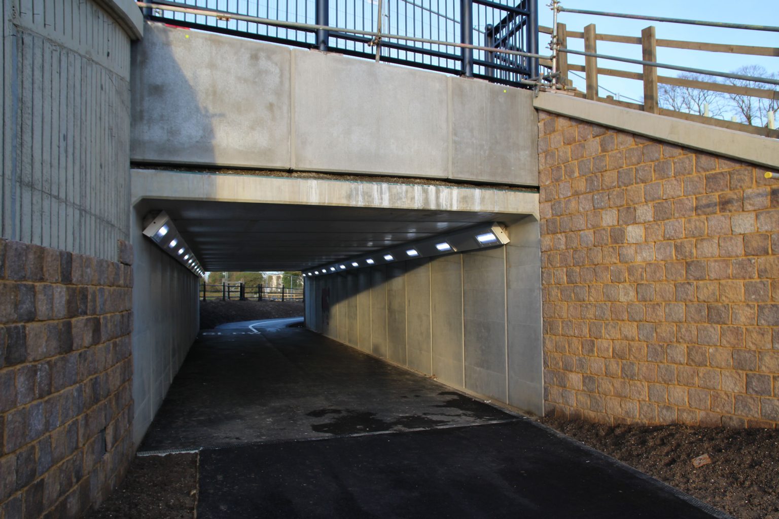 Newmarket Road underpass viewed from south