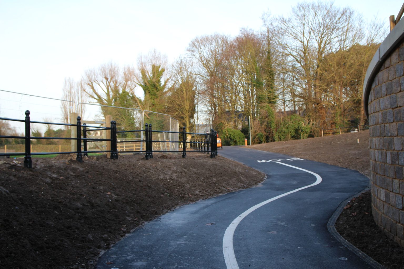 North exit from Newmarket Road underpass