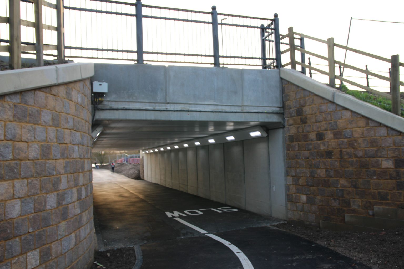 Newmarket Road underpass viewed from north