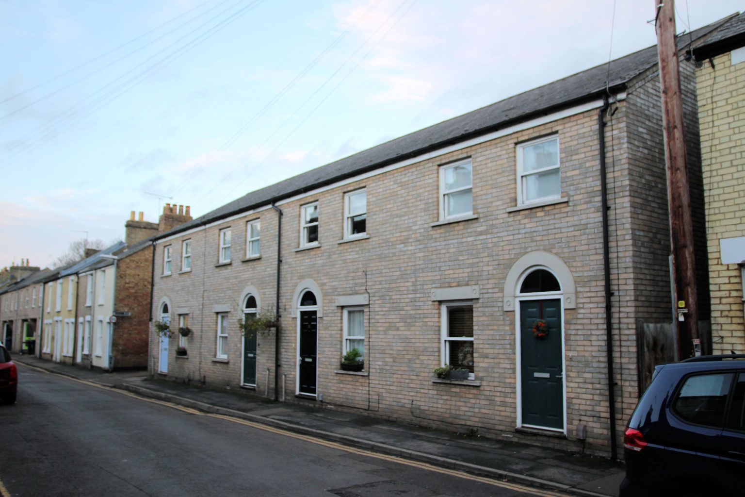 Victorian-style new-build houses in York Street