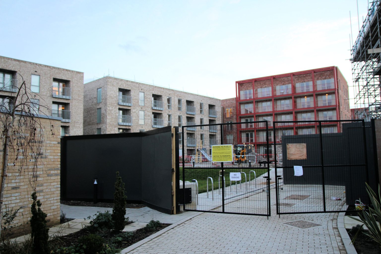 Ironworks Development - Hooper Street entrance