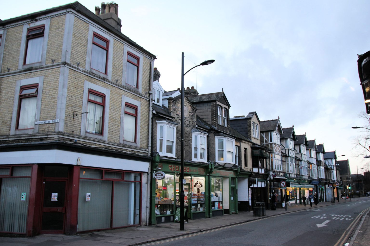 South side of Mill Road opposite Kingston Street